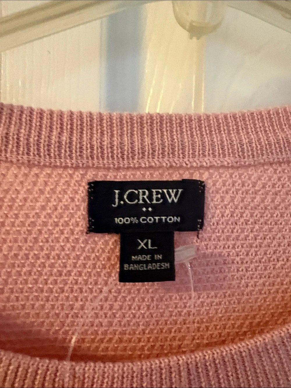 615 J. Crew Men’s Pink Crewneck Sweater
